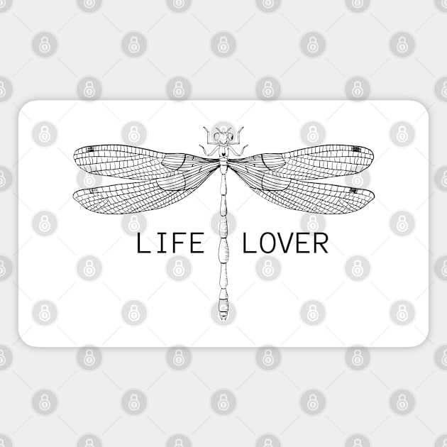 Life Lover - Dragonfly Magnet by ZenNature